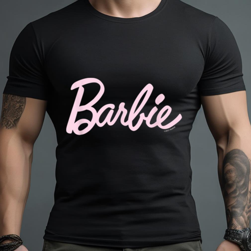 Barbie Light Pink Barbie Logo T Shirt