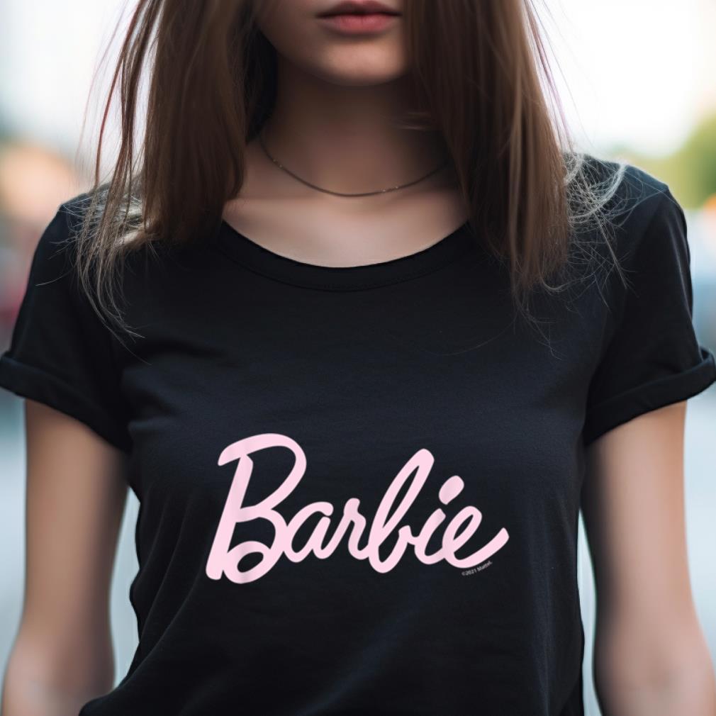 Barbie Light Pink Barbie Logo T Shirt Barbie Light Pink Barbie Logo T Shirt