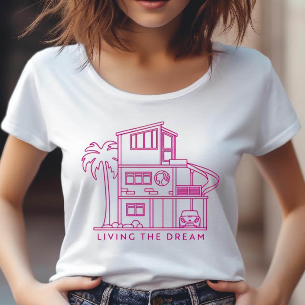 Barbie Living The Dream Shirt Barbie Living The Dream Shirt