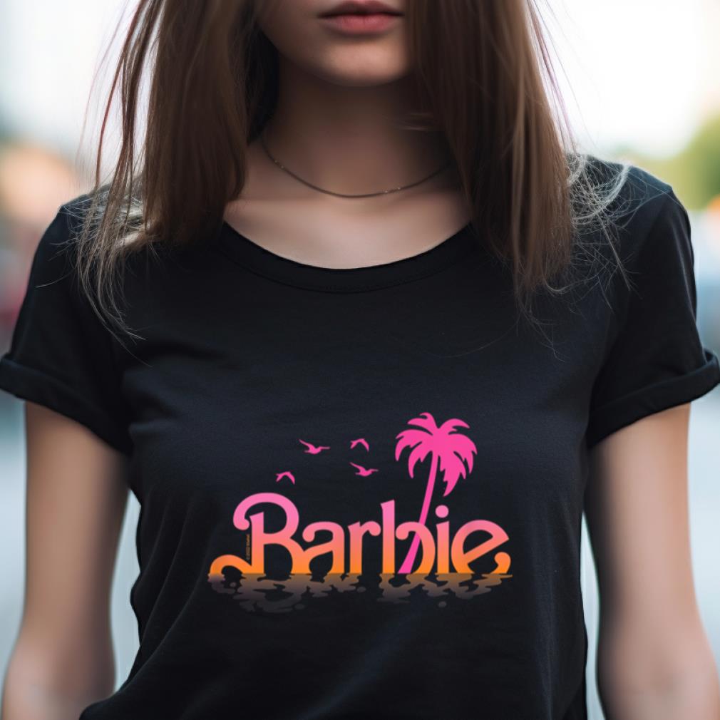 Barbie Logo Water Reflection T Shirt Barbie Logo Water Reflection T Shirt