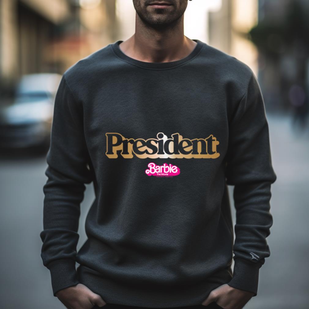 Barbie The Movie President T Shirt