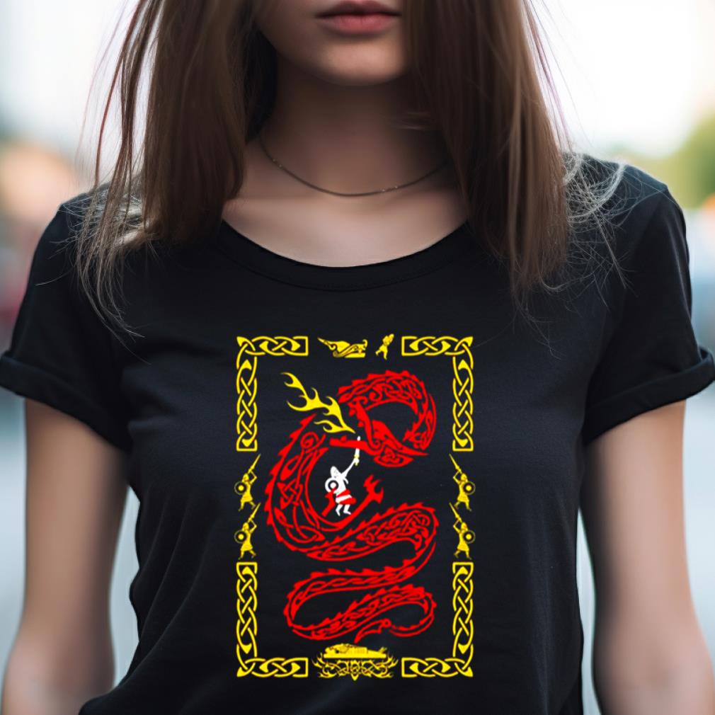 Beowulf Vs The Dragon Shirt
