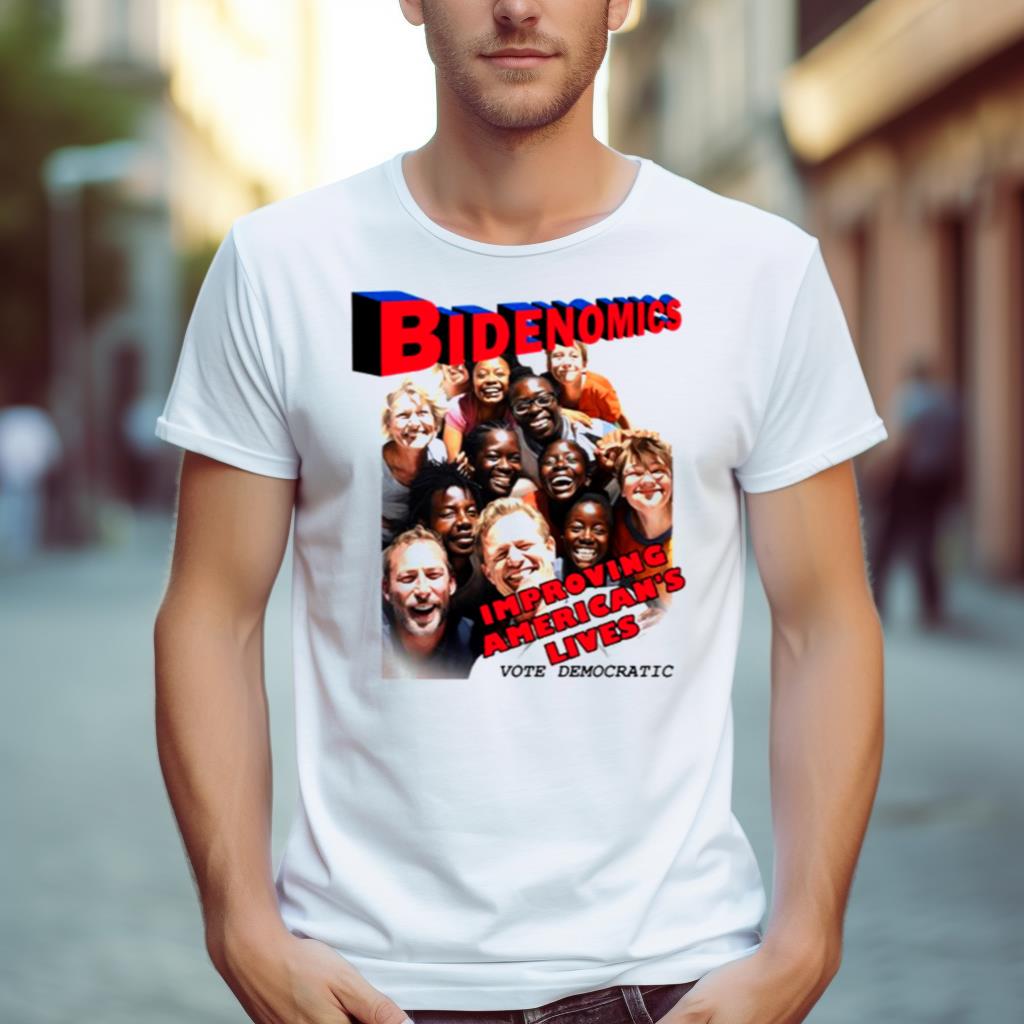 Bidenomics Improving American’S Lives Shirt