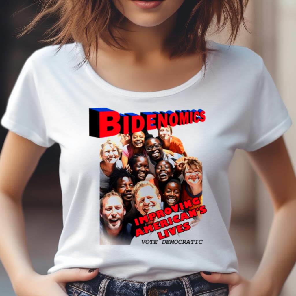 Bidenomics Improving American'S Lives Shirt Bidenomics Improving American'S Lives Shirt