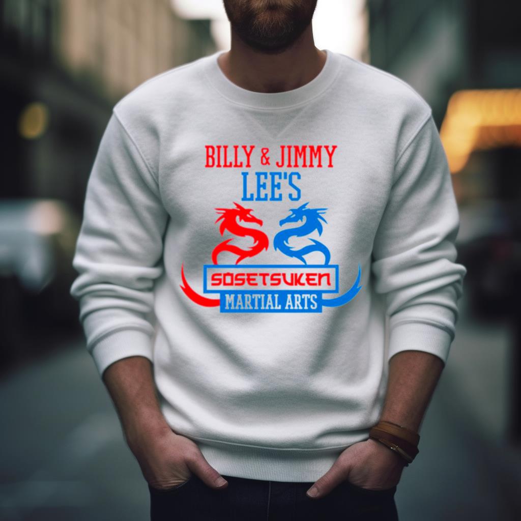Billy & Jimmy Lee’S 90S Gym Class Double Dragon Shirt