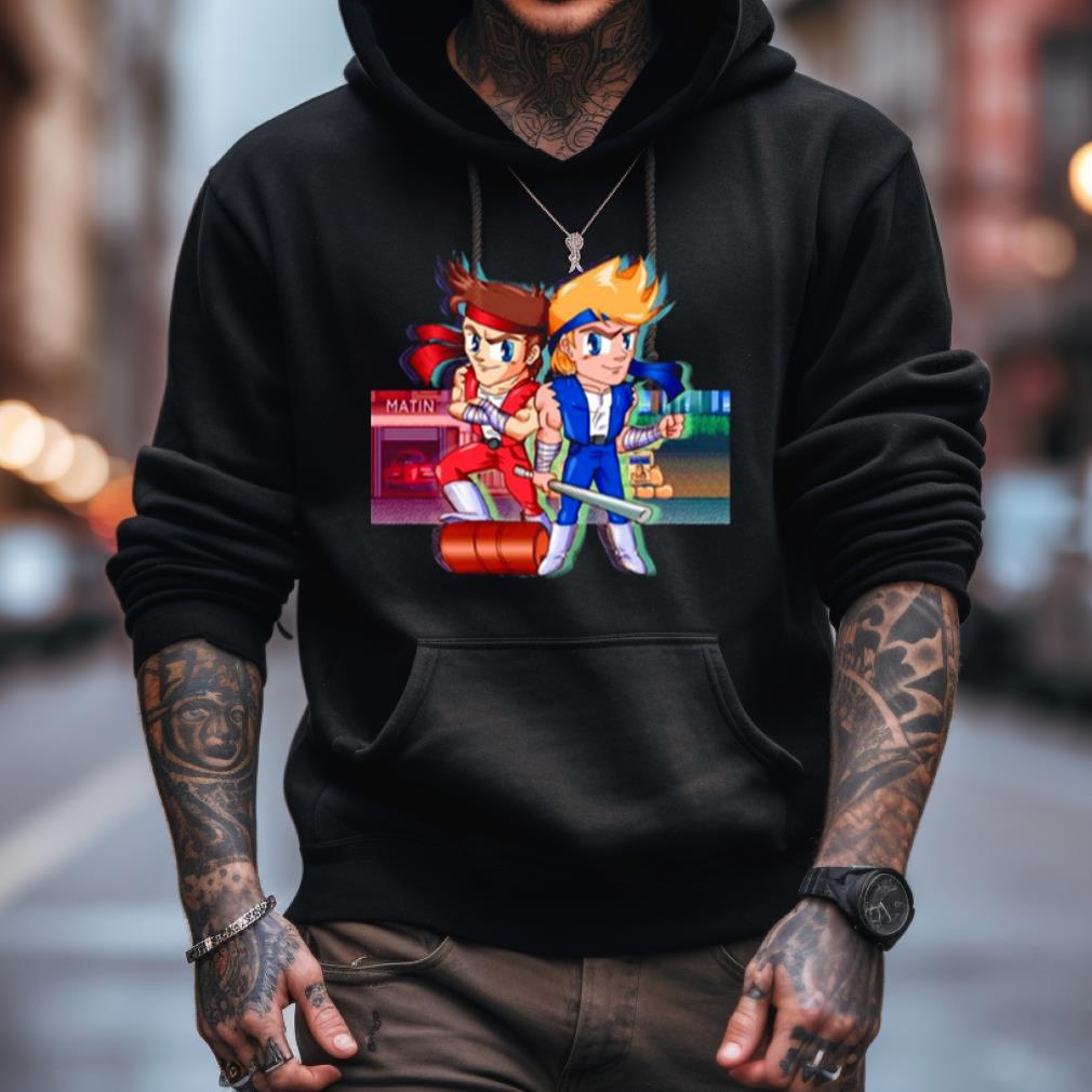 Billy Lee & Jimmy Lee Version 2 Double Dragon Shirt Billy Lee & Jimmy Lee Version 2 Double Dragon Shirt