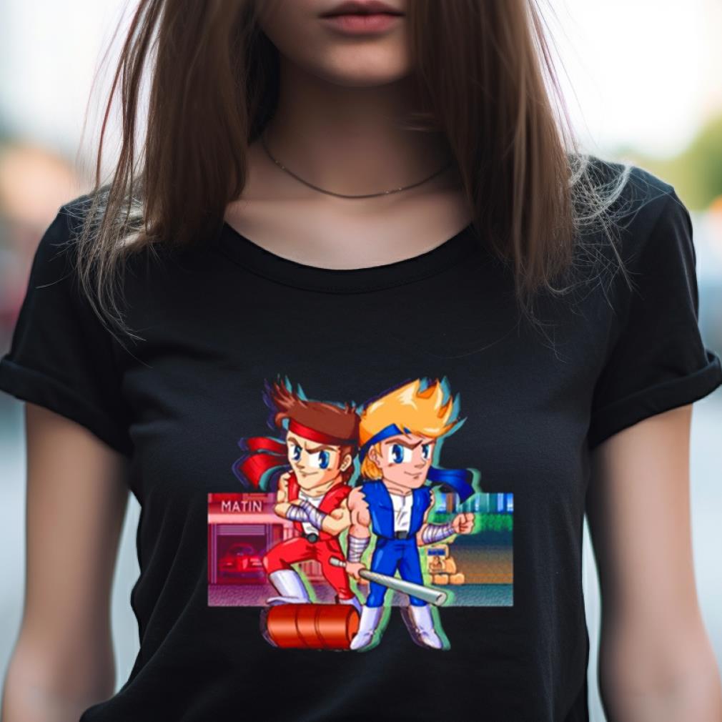 Billy Lee & Jimmy Lee Version 2 Double Dragon Shirt Billy Lee & Jimmy Lee Version 2 Double Dragon Shirt