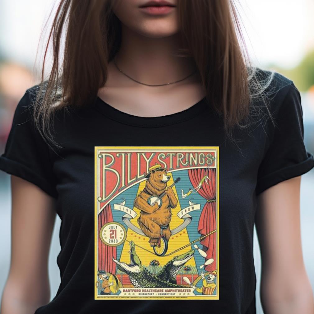 Billy Strings July 21 2023 Hartford Healthcare Amphitheater Bridgeport Ct T Shirt Billy Strings July 21 2023 Hartford Healthcare Amphitheater Bridgeport Ct T Shirt