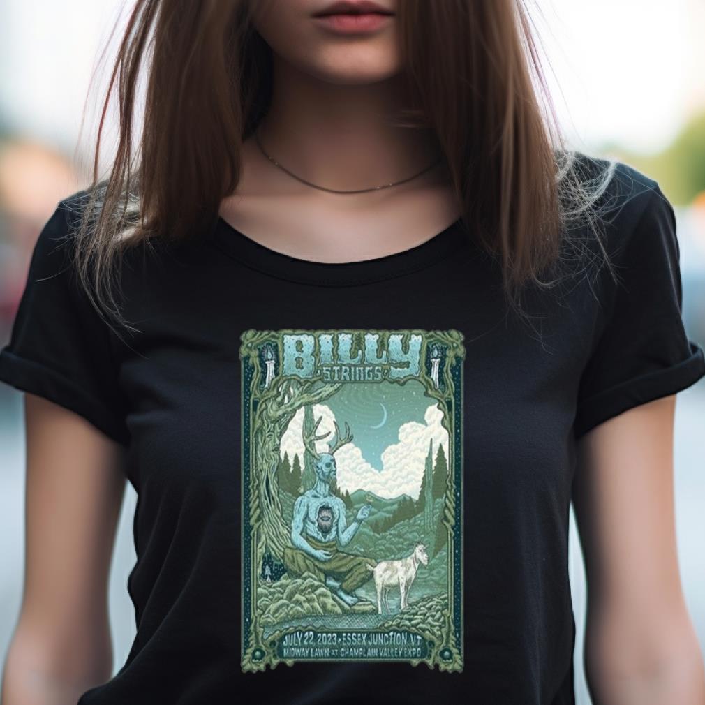 Billy Strings July 22, 2023 Essex Junction Vt Poster Shirt Billy Strings July 22, 2023 Essex Junction Vt Poster Shirt