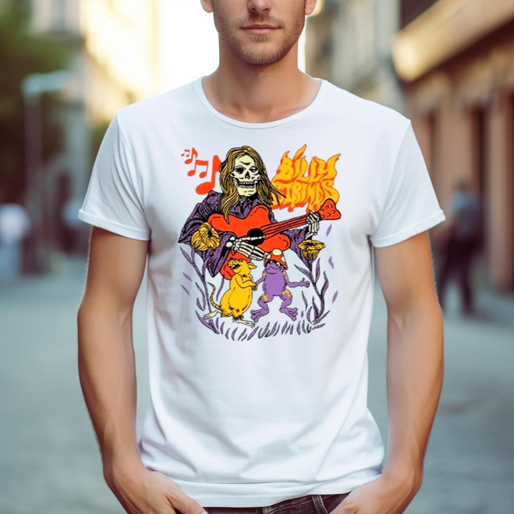 Billy Strings Summer 2023 Tour Skeletar Raglan Shirt
