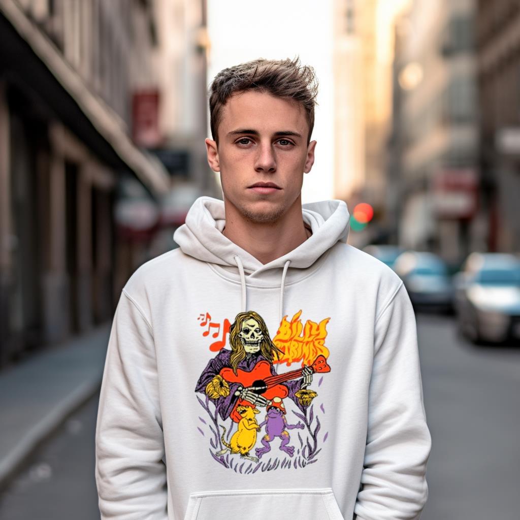 Billy Strings Summer 2023 Tour Skeletar Raglan Shirt Billy Strings Summer 2023 Tour Skeletar Raglan Shirt