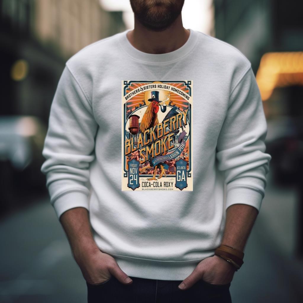 Blackberry Smoke Tour 2023 Atlanta Ga Coca Cola Roxy Shirt