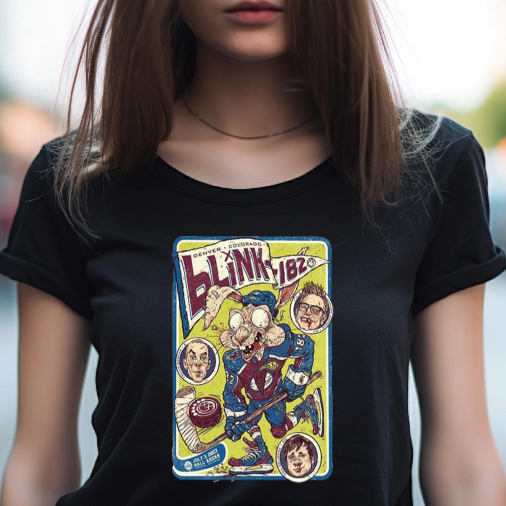 Blink 182 July 3 2023 Denver Event Poster Shirt Blink 182 July 3 2023 Denver Event Poster Shirt