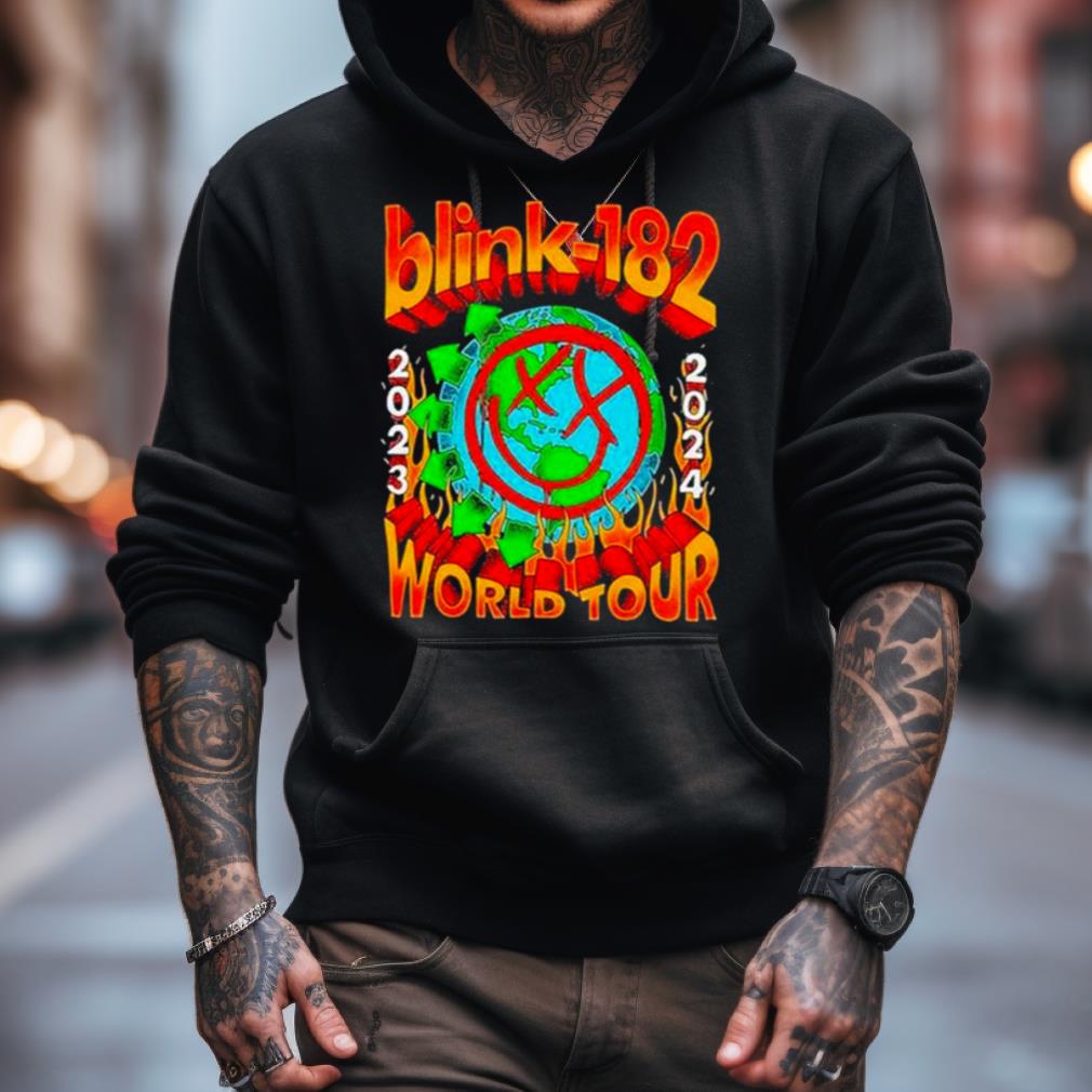 Blink 182 World Tour 2023 202Women’s Shirt Punk Rock Fastival Shirt
