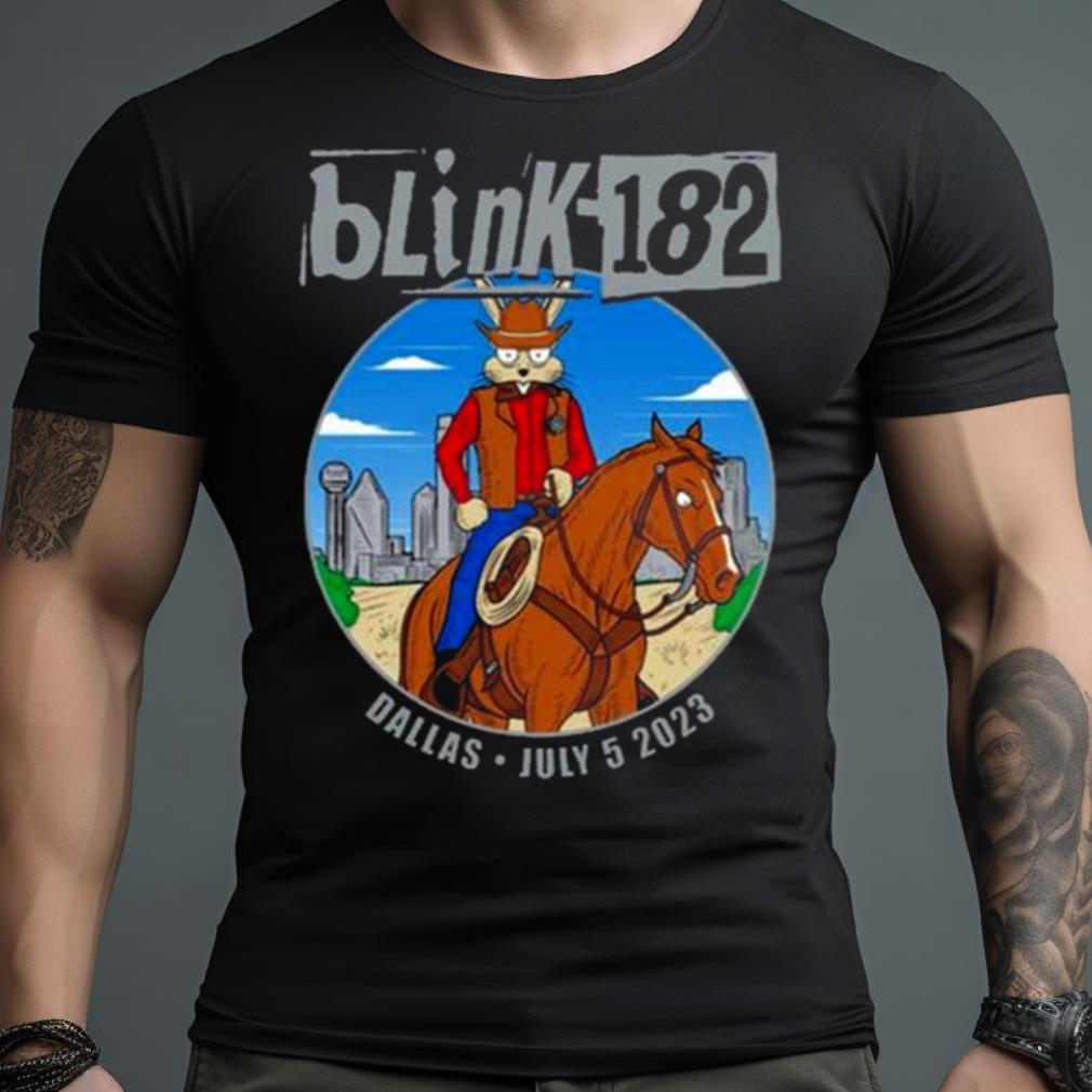 Blink 182 World Tour Dallas Tx July 05 2023 Shirt