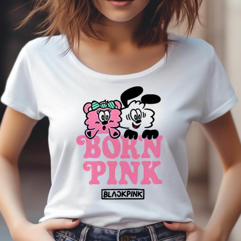 Born Pink Blackpink X Verdy Concert Fan Gifts T Shirt Born Pink Blackpink X Verdy Concert Fan Gifts T Shirt