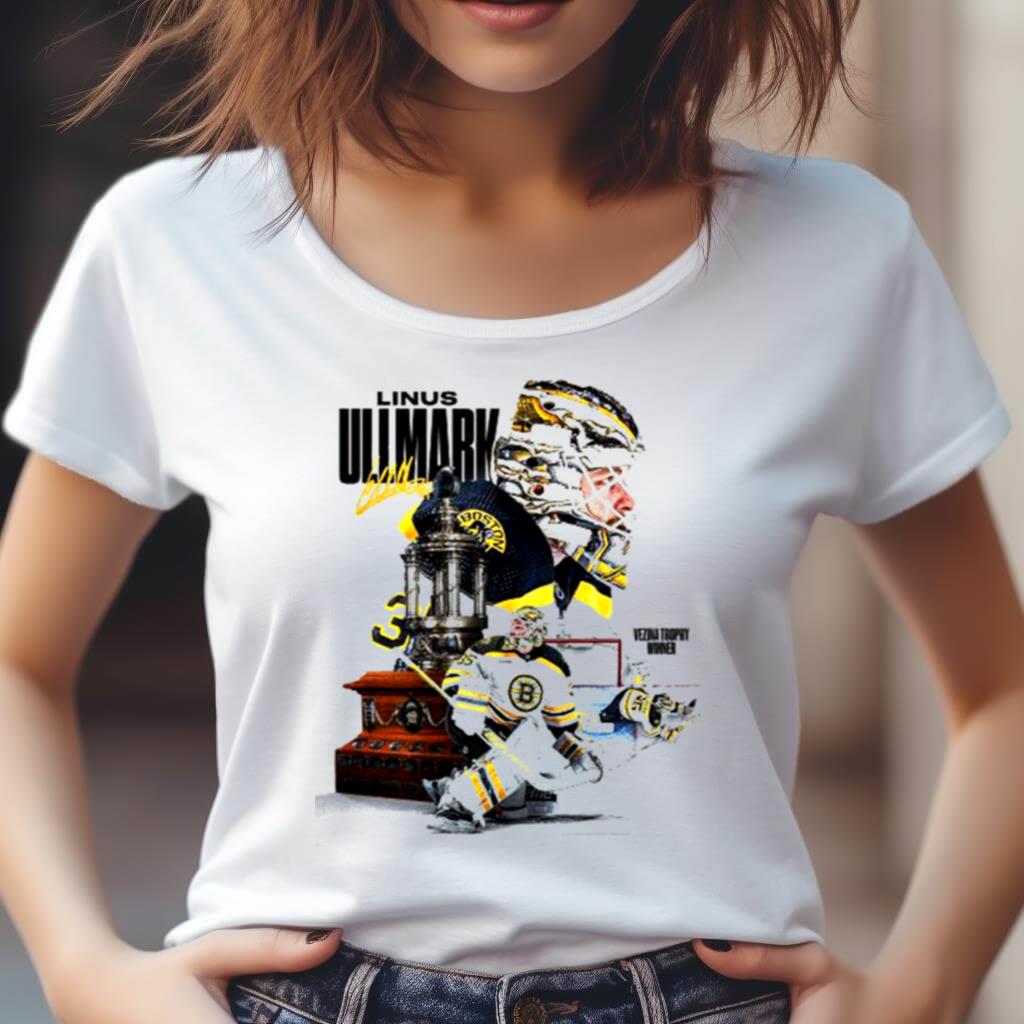 Boston Bruins 2023 Vezina Trophy Winner Linus Ullmark Shirt Boston Bruins 2023 Vezina Trophy Winner Linus Ullmark Shirt