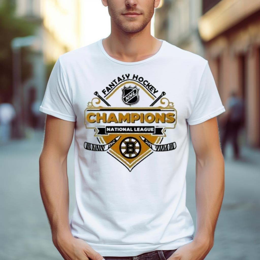 Boston Bruins Ice Hockey Fantasy Hockey Nhl Champions National League Logo 2023 Shirt