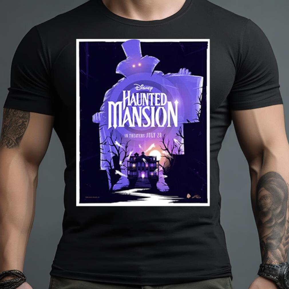Brand New Art From Ricojrcrea Inspired By Disney’S Haunted Mansion T Shirt