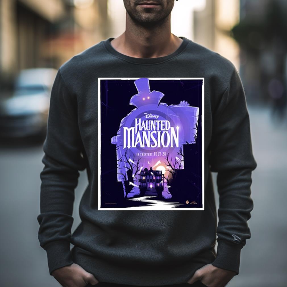 Brand New Art From Ricojrcrea Inspired By Disney’S Haunted Mansion T Shirt