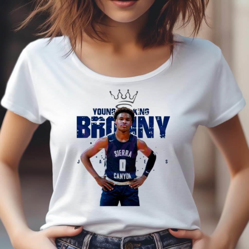 Bronny James Young King Bronny Usc Trojan 2023 Shirt Bronny James Young King Bronny Usc Trojan 2023 Shirt
