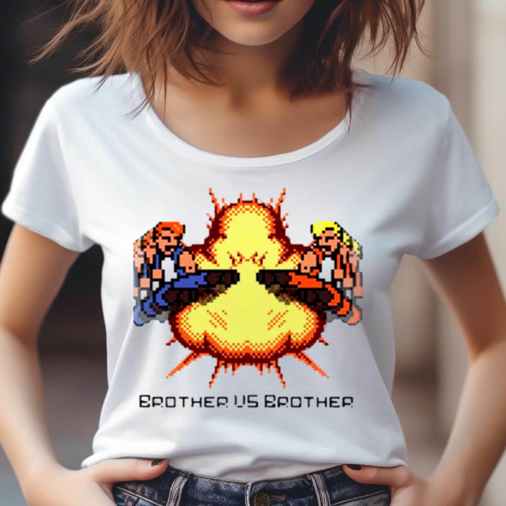 Brother Vs Brother Double Dragon Shirt