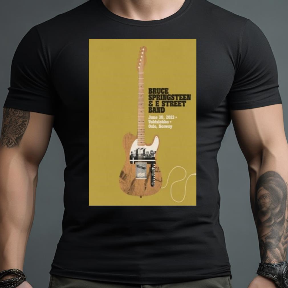 Bruce Springsteen & E Street Band Voldsløkka Oslo Norway June 30 2023 Shirt