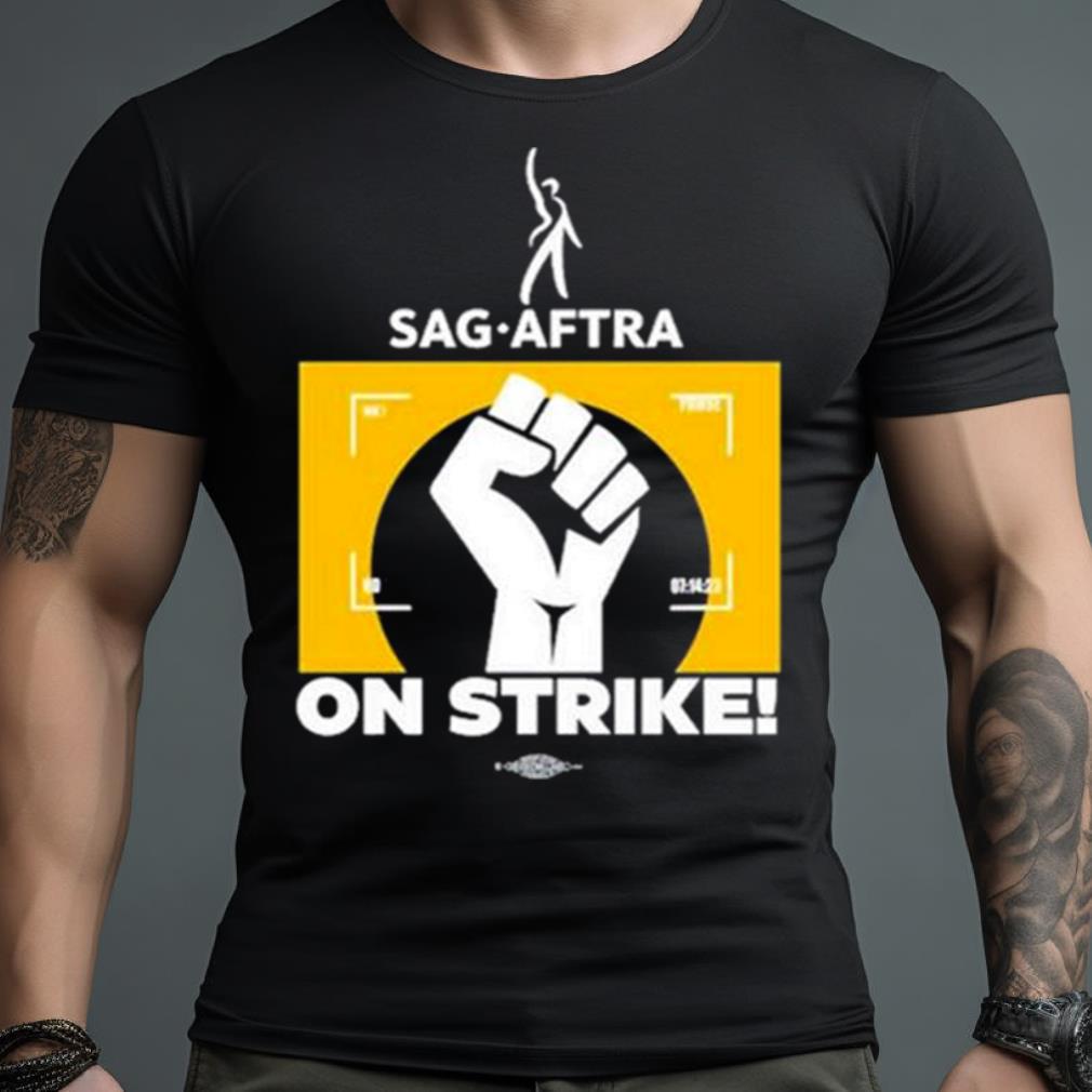 Bryan Cranston Wearing Sag Aftra On Strike Support Shirt