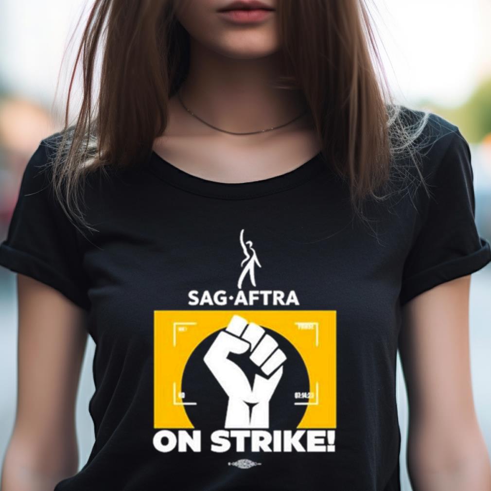 Bryan Cranston Wearing Sag Aftra On Strike Support Shirt Bryan Cranston Wearing Sag Aftra On Strike Support Shirt