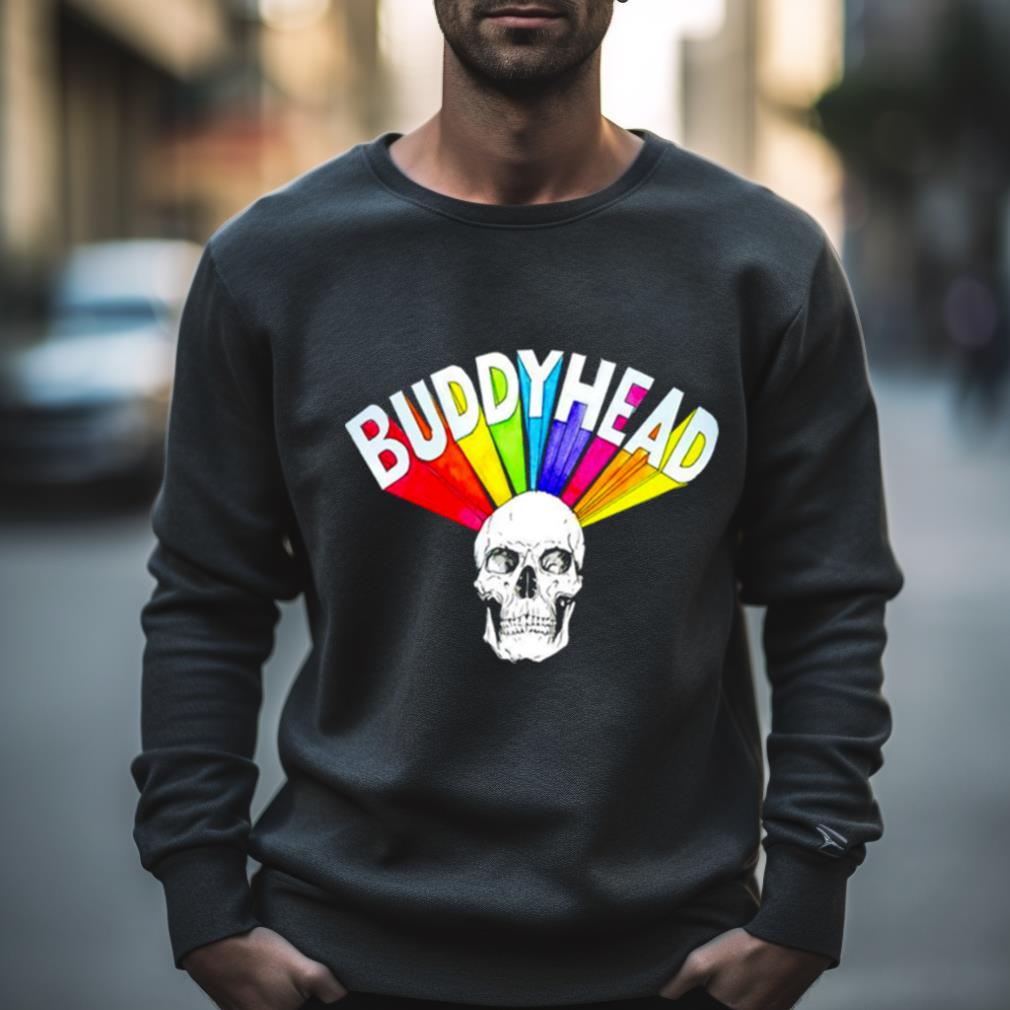 Buddyhead Rainbow Skull Shirt