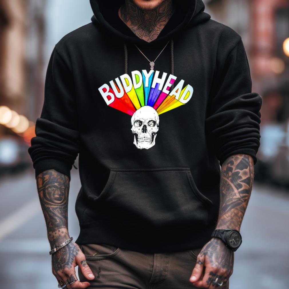 Buddyhead Rainbow Skull Shirt