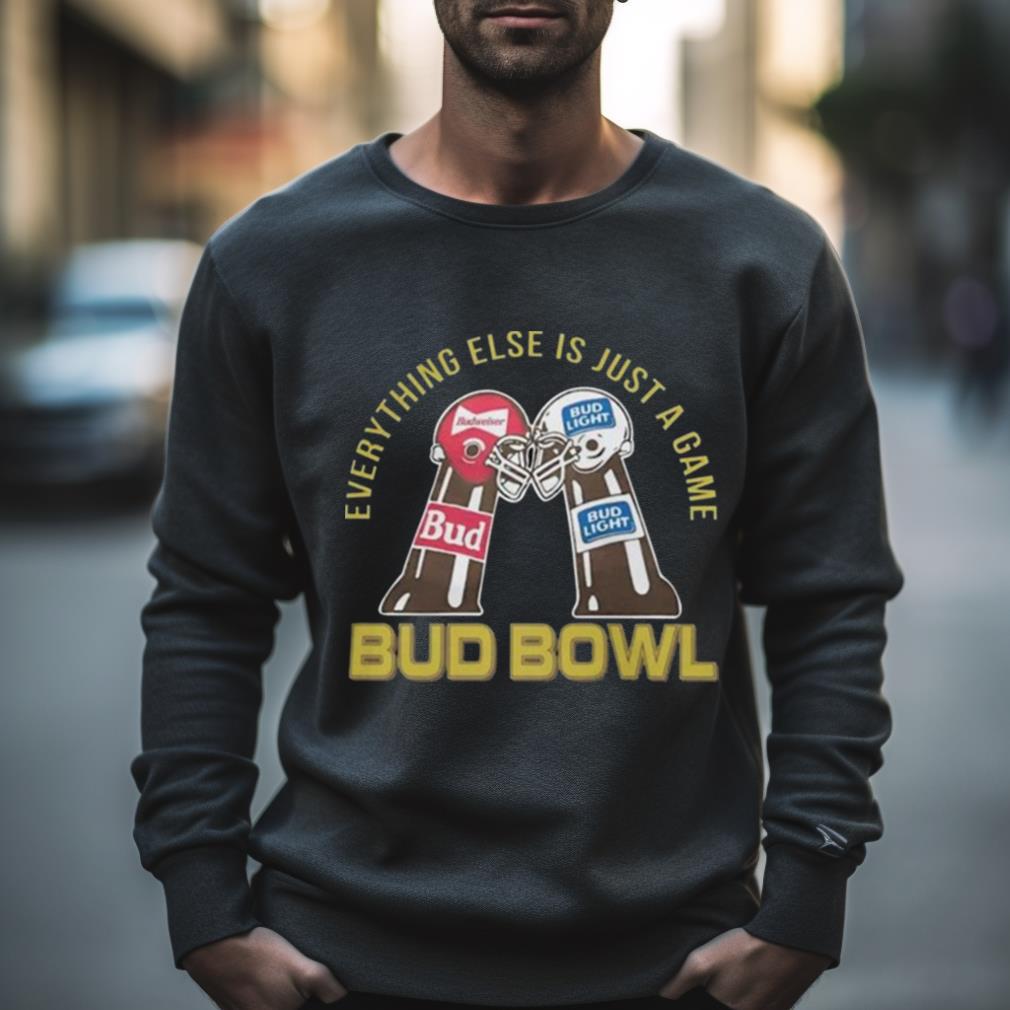 Budweiser Homage Bud Bowl Everything Else Is Just A Game Shirt Budweiser Homage Bud Bowl Everything Else Is Just A Game Shirt