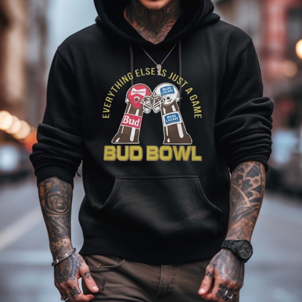 Budweiser Homage Bud Bowl Everything Else Is Just A Game Shirt Budweiser Homage Bud Bowl Everything Else Is Just A Game Shirt