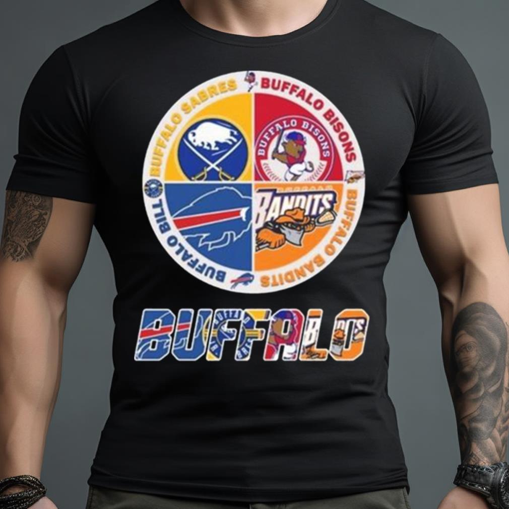 Buffalo Team Sport Legend Sabres Bisons Bill And Bandits Champion 2023 Shirt