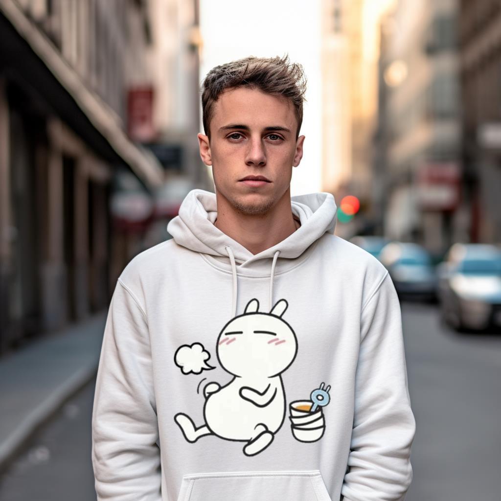 Bunny Tuzki Eating Full Shirt Bunny Tuzki Eating Full Shirt