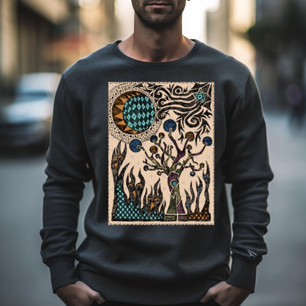 Burning Backyard Burning Man Shirt Burning Backyard Burning Man Shirt