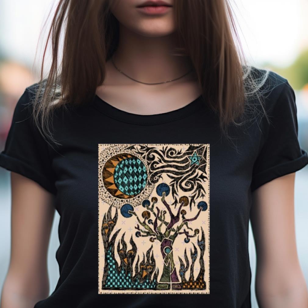 Burning Backyard Burning Man Shirt Burning Backyard Burning Man Shirt