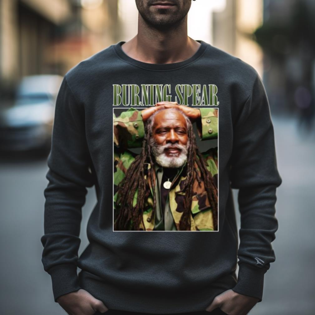 Burning Spear 90S Collage Shirt