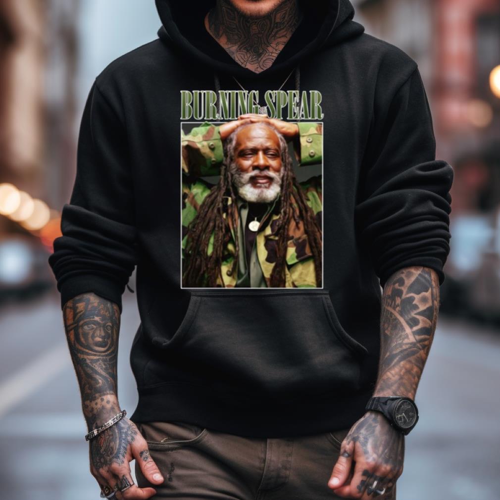 Burning Spear 90S Collage Shirt Burning Spear 90S Collage Shirt