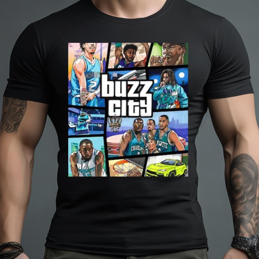 Buzz City Nba Basketball Gym Gta Shirt