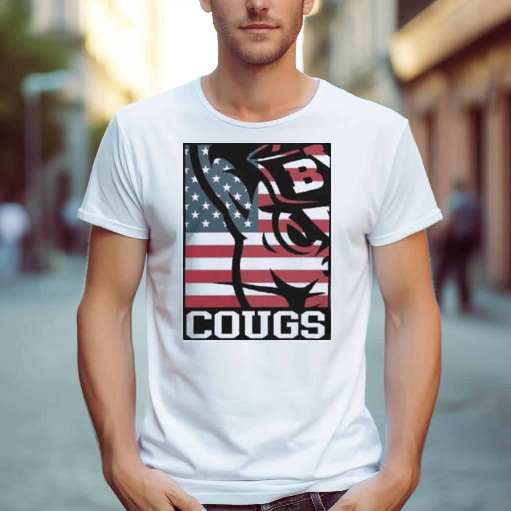 Byu Patriot American 2023 Cougs Shirt