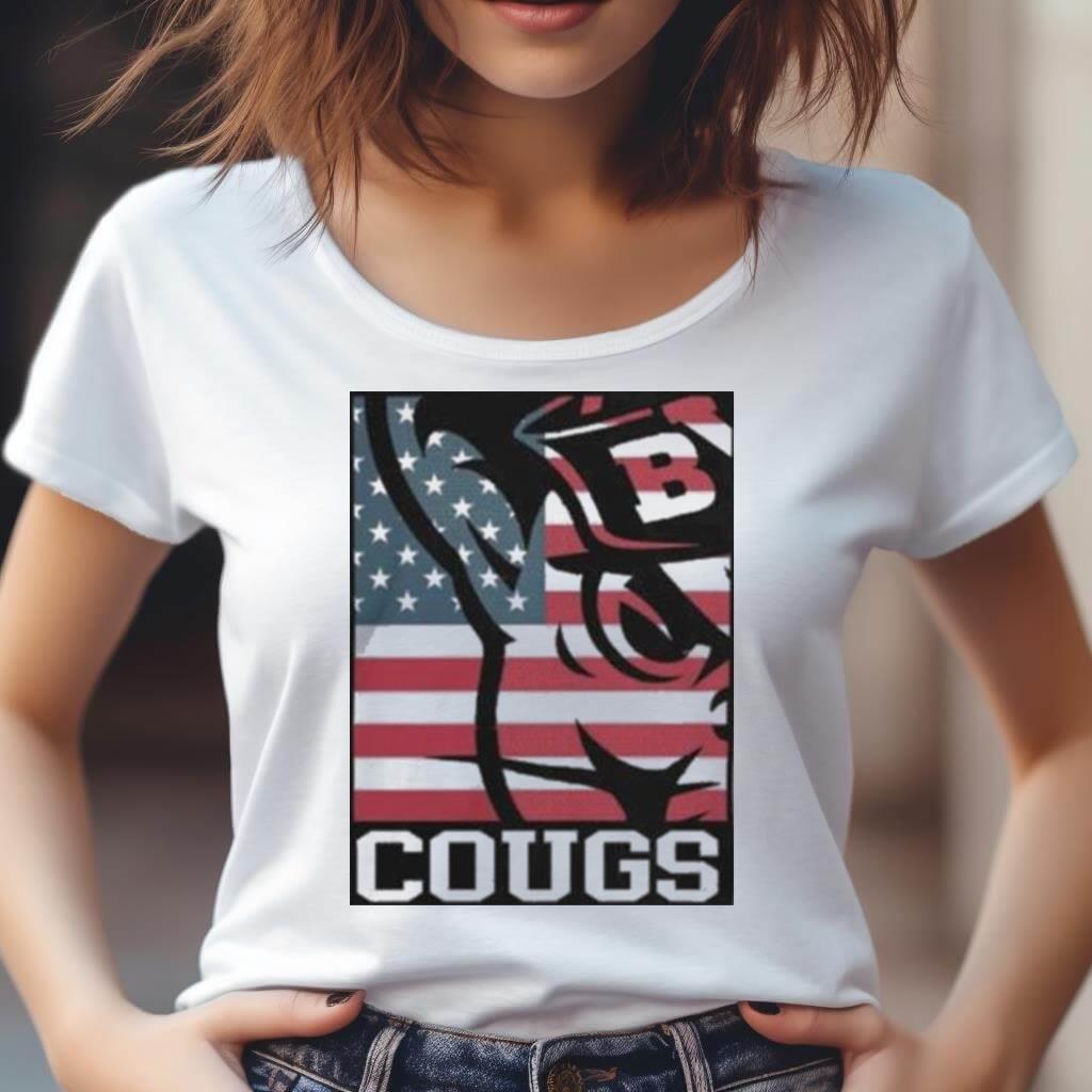 Byu Patriot American 2023 Cougs Shirt