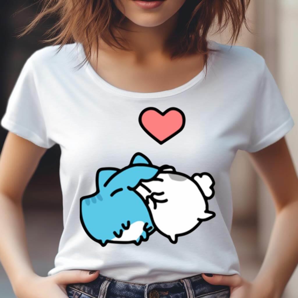 Cat A Big Kiss Bugcat Capoo Shirt Cat A Big Kiss Bugcat Capoo Shirt