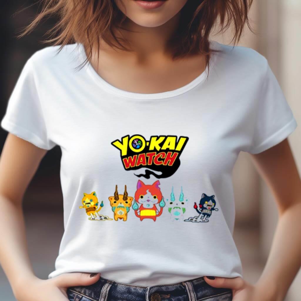 Cats Graphic Yokai Watch Shirt Cats Graphic Yokai Watch Shirt