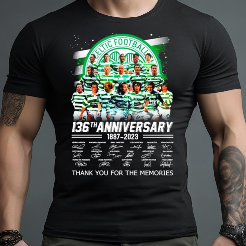 Celtic Football 136Th Anniversary 1887 2023 Shirt
