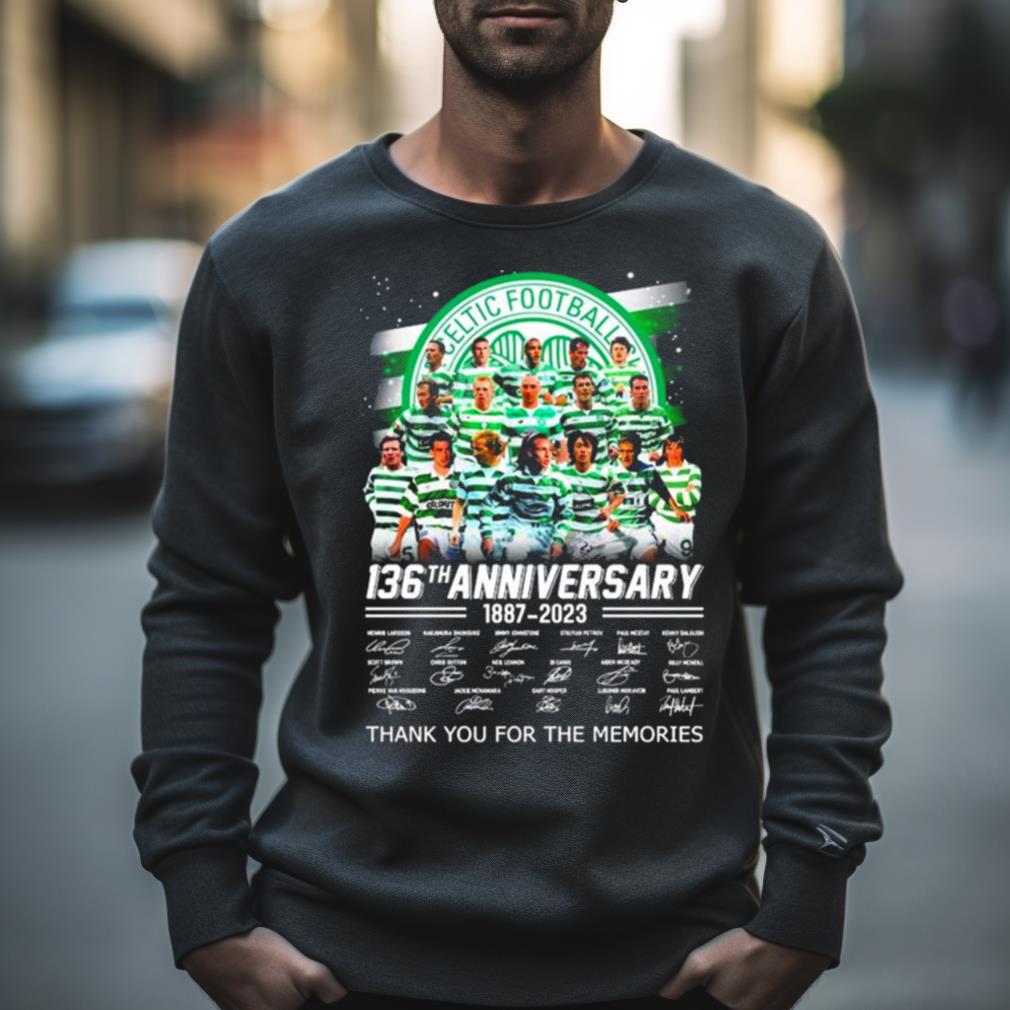 Celtic Football 136Th Anniversary 1887 2023 Shirt