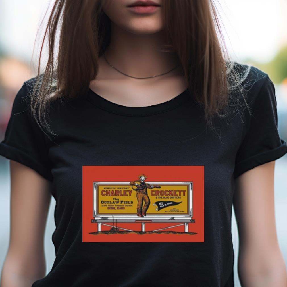 Charley Crockett Boise Id Tour 2023 Poster T Shirt Charley Crockett Boise Id Tour 2023 Poster T Shirt