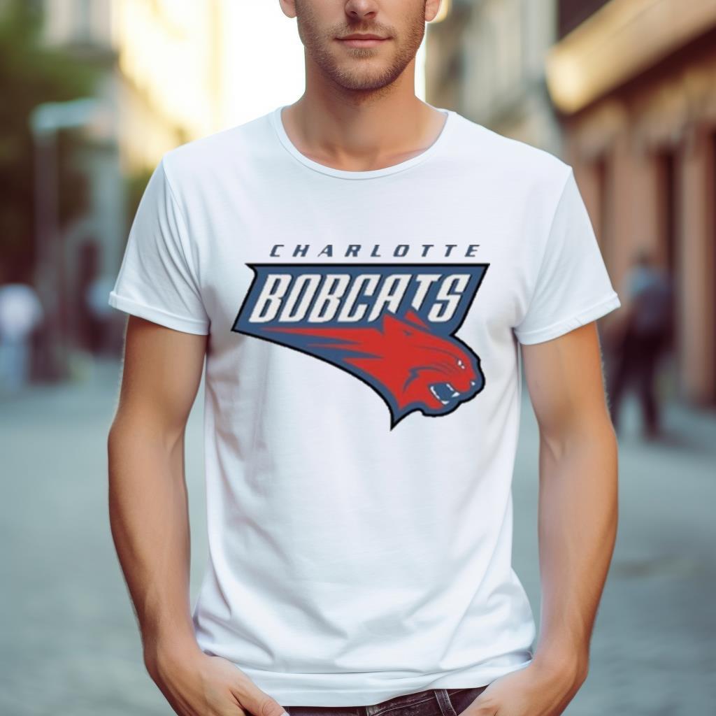 Charlotte Bobcats Basketball Logo T Shirt