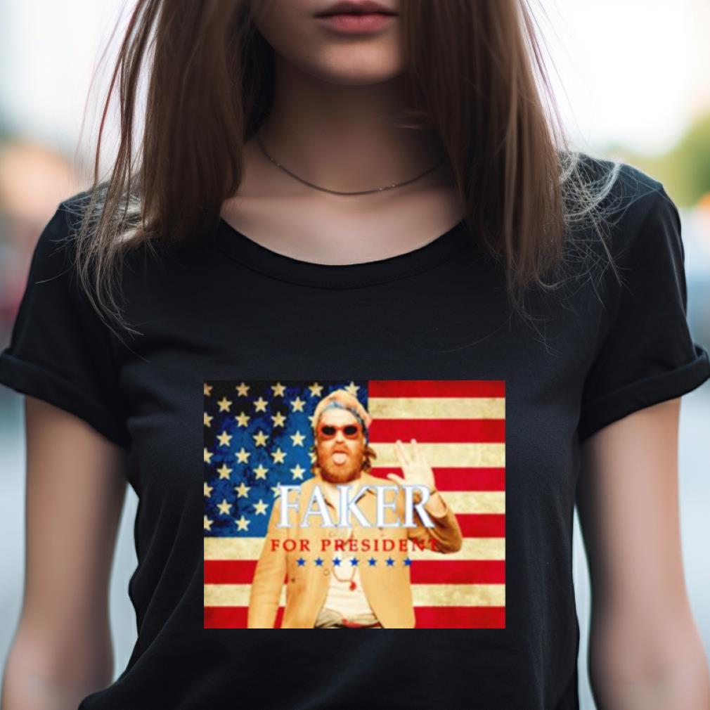 Chet Faker For President Usa Flag Shirt