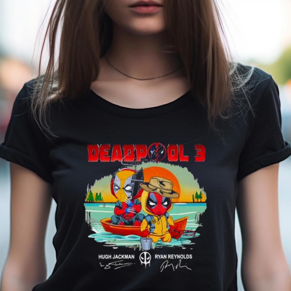Chibi Deadpool 3 Signatures Shirt